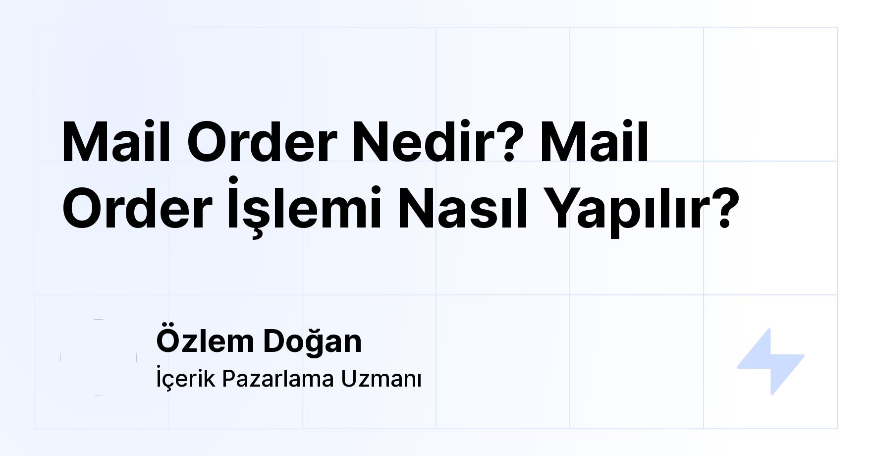 Mail Order Nedir? Mail Order İşlemi Nasıl Yapılır? - ikas